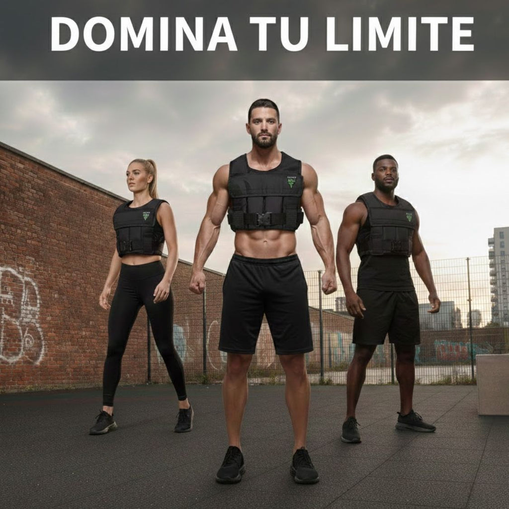 Chaleco de Peso Graduable 10 Kg (20 Lbs) | Chaleco Táctico para Entrenamiento de Alta Intensidad